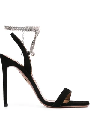 Aquazzura 115mm Sue sandals