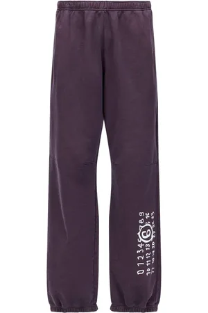 Maison Margiela Numbers-print cotton track pants