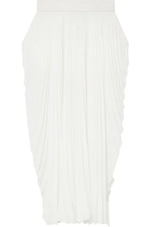 Stella McCartney Pleated mid-rise maxi skirt