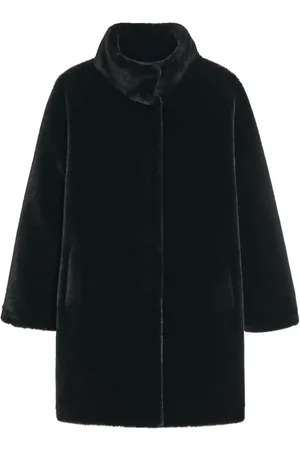 Apparis High-neck faux fur coat