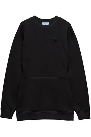 Prada Embossed logo sweatshirt