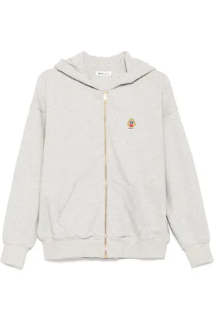 Bally X Adrien Brody logo-embroidered hoodie