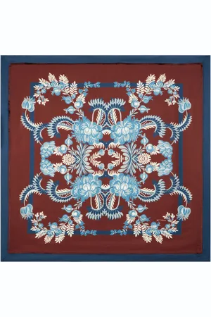 Etro Printed silk scarf