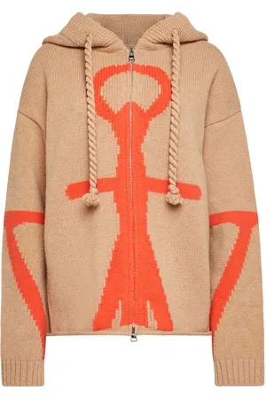 J.W.Anderson Anchor logo knit hoodie