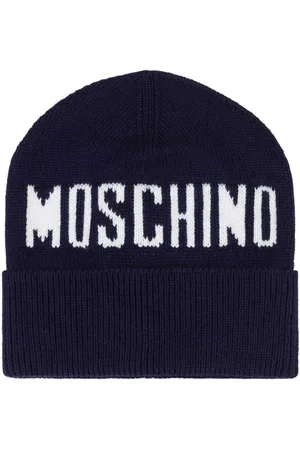 Moschino Logo-intarsia beanie