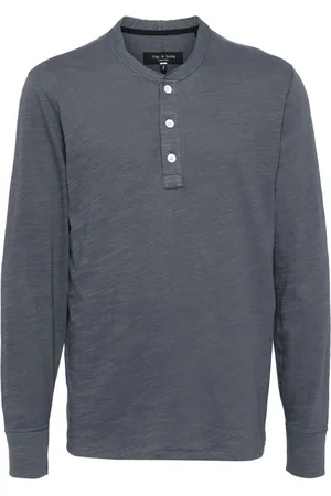 RAG&BONE Classic Flame Henley polo shirt