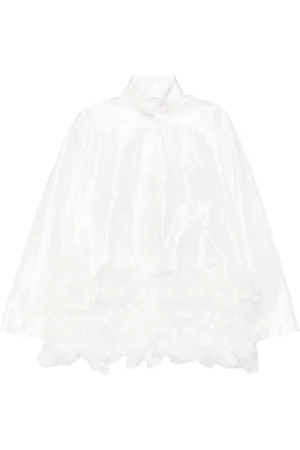 SHIATZY CHEN Lace embroidery oversized jacket