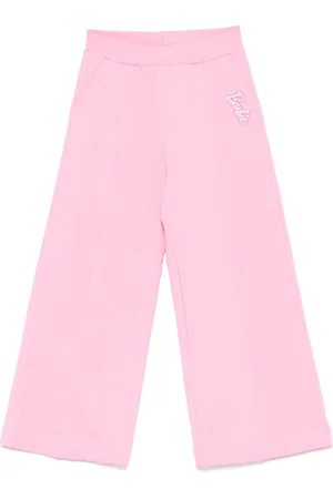 MONNALISA X Barbie wide-leg track pants