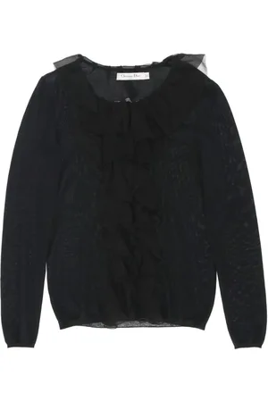 Dior 2010s ruffled jumper