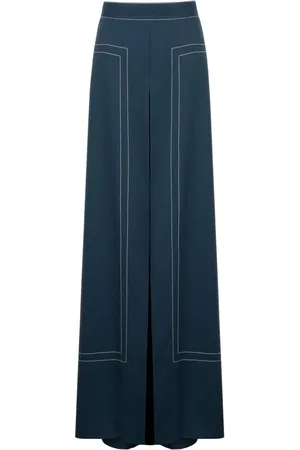 PORTS 1961 Contrast-stitching trousers