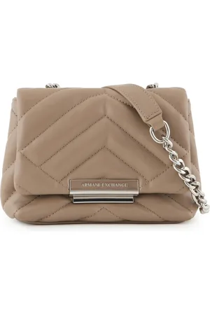 Armani Exchange Chevron-quilted mini bag