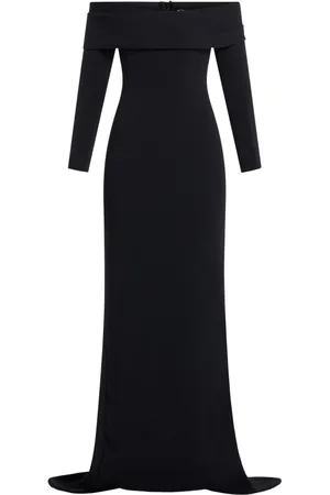Solace Lyla off-shoulder gown