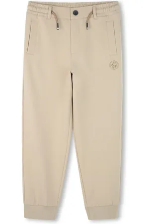 HUGO BOSS Logo-embroidered track pants