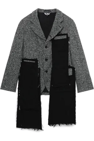 Comme des Garçons Tweed panelled blazer