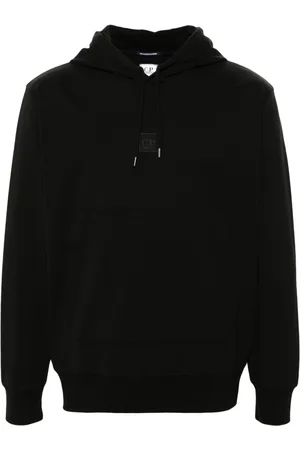 C.P. Company Rubberised-logo hoodie