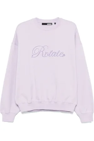 ROTATE Logo-embroidered sweatshirt