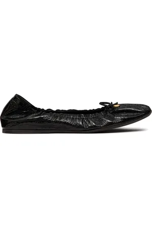 VALENTINO GARAVANI VLogo ruched ballerina shoes