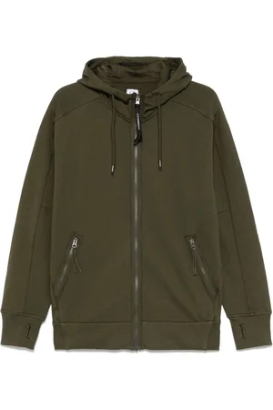 C.P. Company Goggles-detail zip-up hoodie