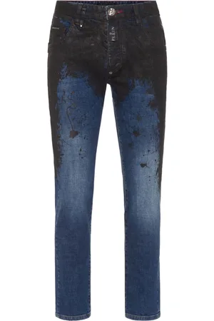 Philipp Plein Logo-appliqué skinny jeans