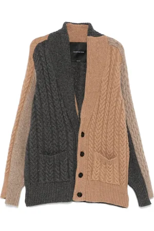 Federico Cina Colourblock cardigan