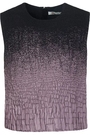 PORTS 1961 Gradient-effect textured top