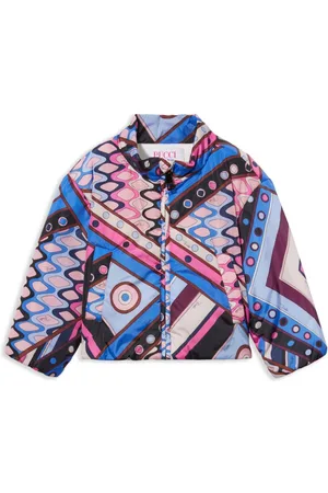 PUCCI Junior Vivara-print jacket