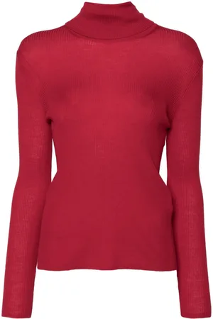 P.A.R.O.S.H. Ribbed-knit turtleneck sweater