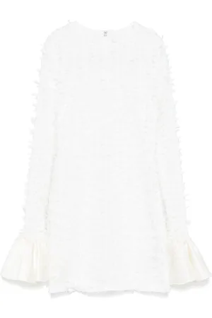 ROTATE Bow mini dress