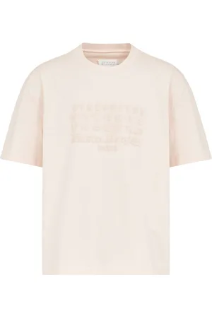 Maison Margiela Logo-embroidered cotton T-shirt
