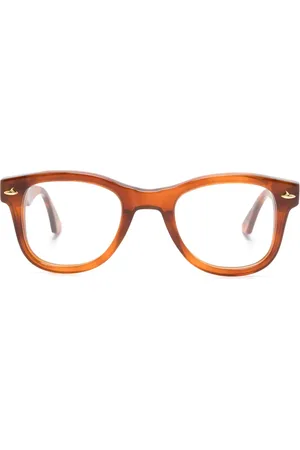 Sestini Tortoiseshell round-frame glasses