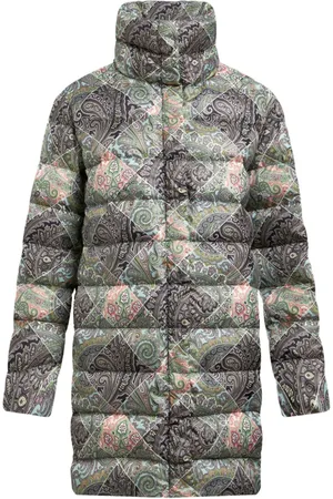 Etro Printed puffer jacket
