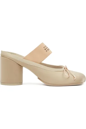 Maison Margiela 70mm logo-elastic Ballet mules