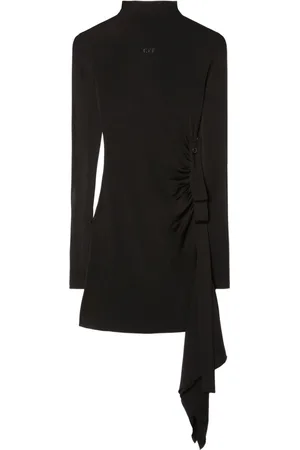 OFF-WHITE Draped mini dress