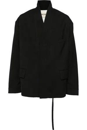 Mordecai V-neck virgin-wool jacket