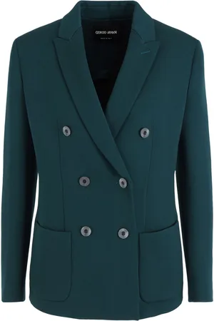Giorgio Armani Notched-lapels double-breasted blazer