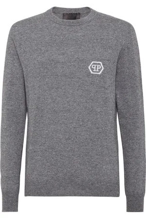 Philipp Plein Round-neck longsleeved sweater