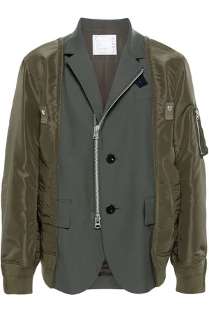 SACAI Suiting-style panelled jacket