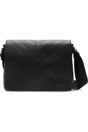 Burberry Check messenger bag