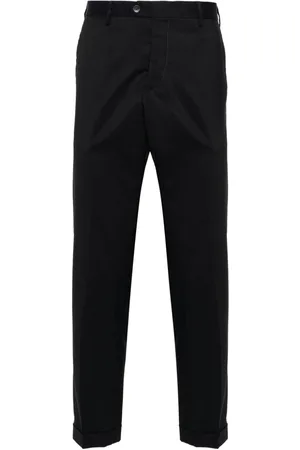 BRIGLIA Pressed-crease trousers