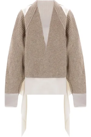 UNDERCOVER V-neck ribbed sweater
