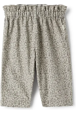 TEDDY & MINOU Floral-print elasticated trousers