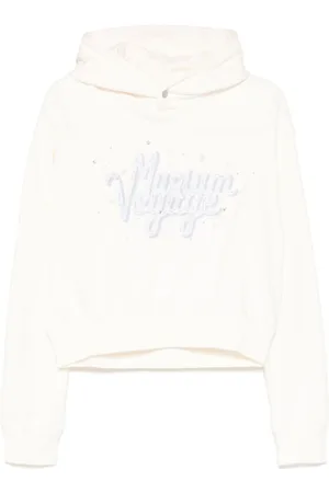 Musium Div. Logo embroidery hoodie