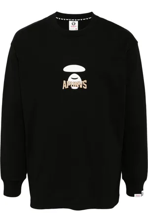 A Bathing Ape Moonface basic long sleeve tee