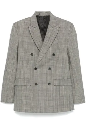 WARDROBE.NYC Prince of Wales-check blazer