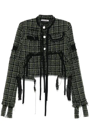 OTTOLINGER Deconstructed tweed jacket