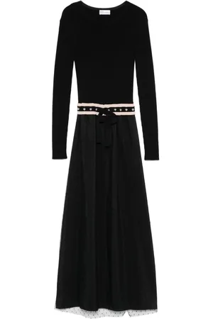 VALENTINO GARAVANI 2010s panelled midi dress