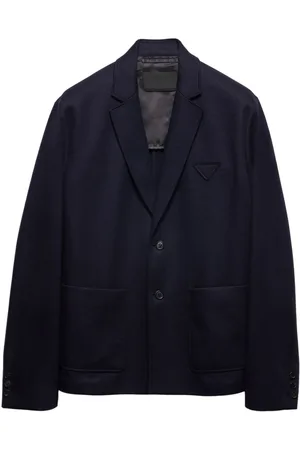 Prada Single-breasted wool jacket