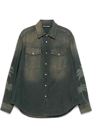 Palm Angels Palm-print shirt