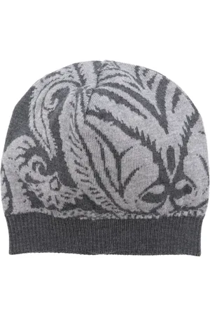 Etro Floral-jacquard beanie hat