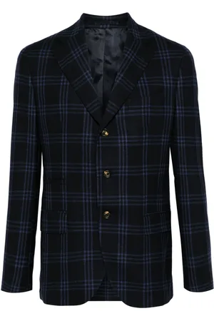 ELEVENTY Checkered blazer